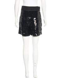 See by Chloe See By Chlo Sequined High Rise Shorts