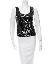 Anna Sui Embellished Sleeveless Top