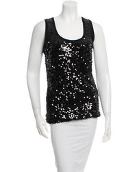 Givenchy Sleeveless Sequined Top