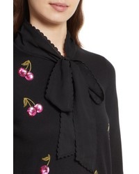 Kate Spade New York Sequin Cherries Sweater