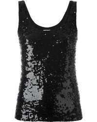 Black Sequin Tank Outfits For Women (2 ideas & outfits) | Lookastic