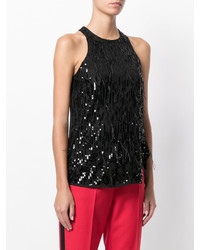 Ldition Sequin Embellished Tank Top