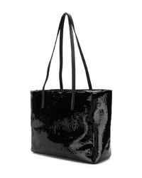 Miu Miu Logo Sequin Tote Bag