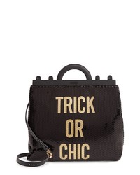 Moschino Trick Or Chic Sequin Shoulder Bag