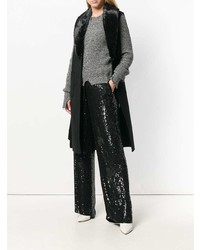 P.A.R.O.S.H. Ginter Sequin Wide Leg Trousers