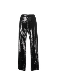 MSGM Sequinned Wide Leg Trousers