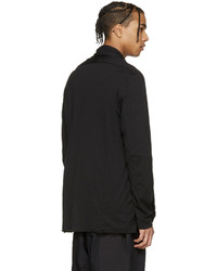 Attachment Black Kimono Cardigan