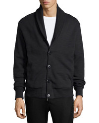 rag & bone Gaspar Shawl Collar Sweater Jacket Black