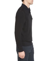 Billy Reid Shawl Collar Cotton Sweater