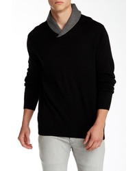 Toscano Shawl Collar Sweater