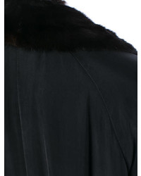 Fendi Fur Trimmed Coat