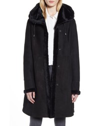 HiSO Jasmine Genuine Hooded Coat