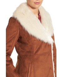 Andrew Marc Marc New York By Faux Shearling Coat