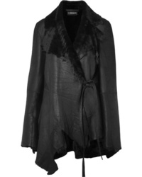 Ann Demeulemeester Reversible Distressed Shearling Jacket