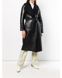 Blancha Shearling Leather Coat