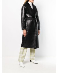 Blancha Shearling Leather Coat