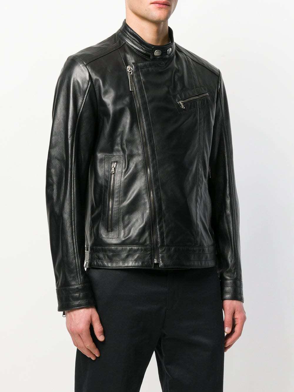 Dirk Bikkembergs Biker Jacket 533 farfetch Lookastic