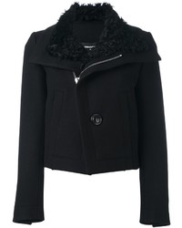 Dsquared2 Shearling Collar Jacket
