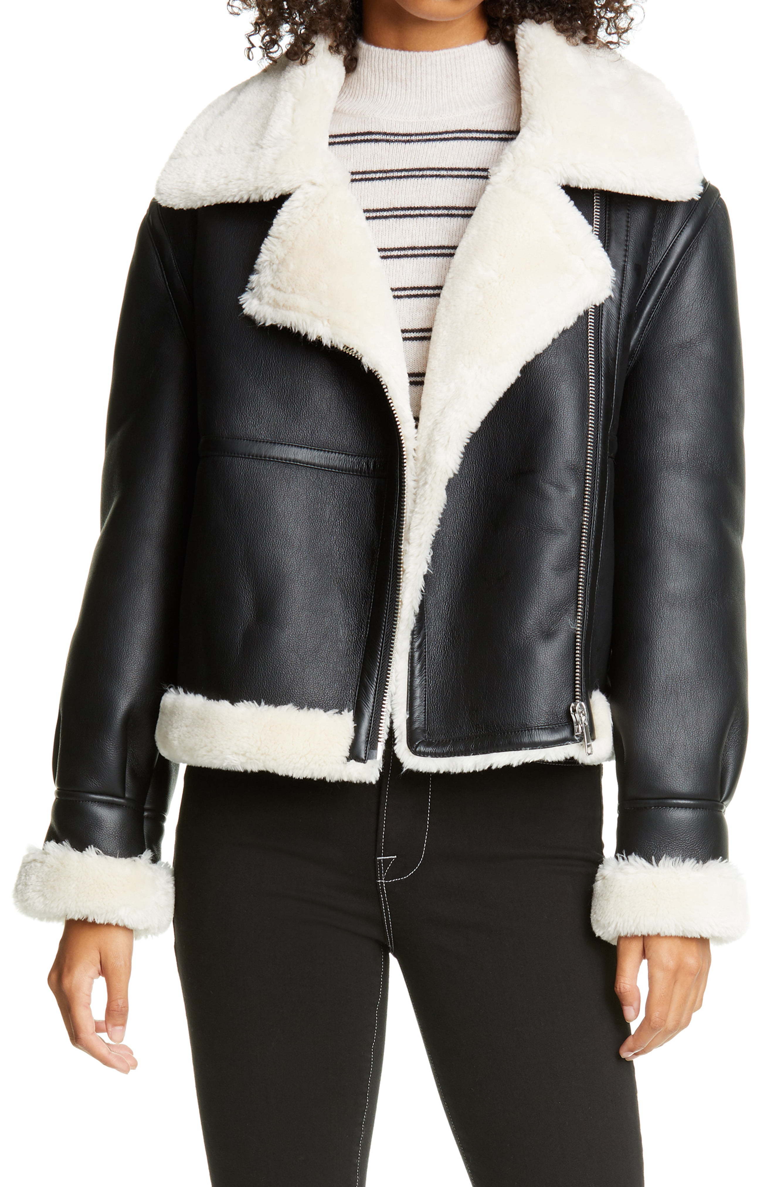 Frame Faux Shearling Jacket, $695 | Nordstrom | Lookastic