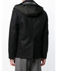 Low Brand Hooded Fitted Coat