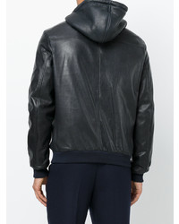 Etro Hooded Leather Jacket