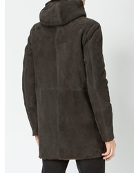 Giorgio Brato Hooded Zipped Coat