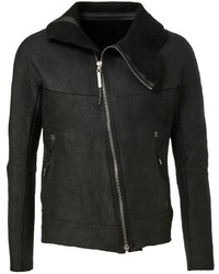Isaac Sellam Experience Wool Lined Leather Jacket