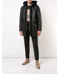 Coach Reversible Shearling Coat