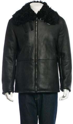 konjugat Scorch Fyrretræ Gucci Shearling Jacket, $1,615 | TheRealReal | Lookastic