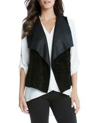 Karen Kane Reversible Faux Fur Vest
