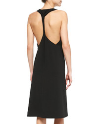 Thakoon Addition Sleeveless Fitted Dress W Twisted Back
