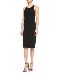 Thakoon Addition Sleeveless Fitted Dress W Twisted Back
