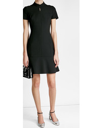 Hugo Fitted Dress With High Neckline