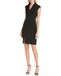 Ted Baker London Geodese Faux Wrap Pencil Dress