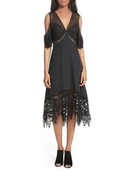 Tracy Reese Poetic Cold Shoulder Dress
