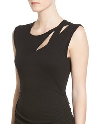 Pam & Gela Ruched Body Con Dress