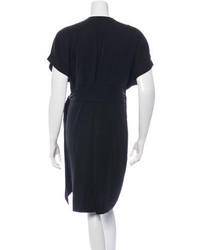 Diane von Furstenberg Short Sleeve Wrap Dress