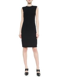 Vince Sleeveless Fitted Ponte Dress