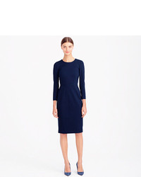 J.Crew Structured Knit Zip Dress