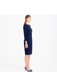 J.Crew Structured Knit Zip Dress