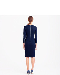 J.Crew Structured Knit Zip Dress