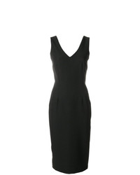 Styland V Neck Fitted Dress