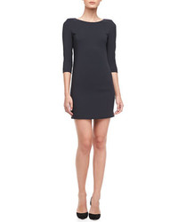 Vince Fitted Crepe Dress