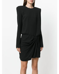 Saint Laurent Asymmetric Mini Dress