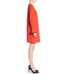 CeCe Bell Sleeve Ponte Shift Dress