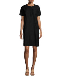Eileen Fisher Classic Short Sleeve Shift Dress