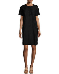 Eileen Fisher Classic Short Sleeve Shift Dress