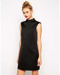 Asos Collection Shift Dress With High Neck