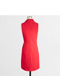 J.Crew Factory Factory Crepe Cowlneck Shift Dress