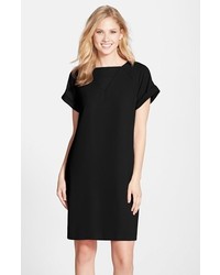 Andrew Marc Marc New York By Crepe Short Sleeve Shift Dress
